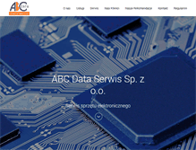 Tablet Screenshot of abcdata-serwis.pl